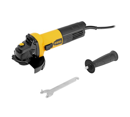 Углошлифовальная машина AGL125-900, 900 Вт, 125мм, 11000 об/мин Denzel
