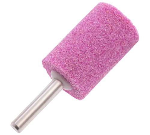 Шарошка абразивная, цилиндр удлиненный, 25 x 38 x 6 мм, F46, 3 шт Matrix