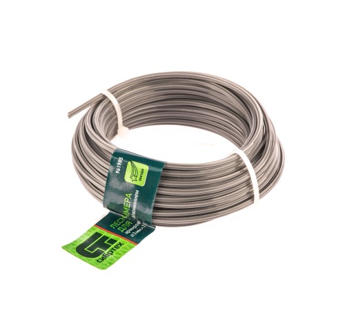 Леска для триммера звезда, армированная алюминием, 3.0 мм х 10 м, Сибртех