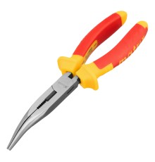 Длинногубцы изогнутые Insulated, 200 мм, двухкомпонентные рукоятки Matrix Professional Длинногубцы изогнутые Insulated, 200 мм, двухкомпонентные рукоятки Matrix Professional
