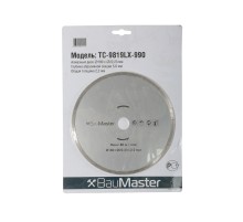 Алмазный диск baumaster, диам. 180x22.23 мм, сплошной