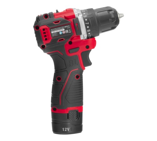 Дрель-шуруповерт аккумуляторная бесщет. CDB-BL-12, Li-Ion, 12 В// MTX