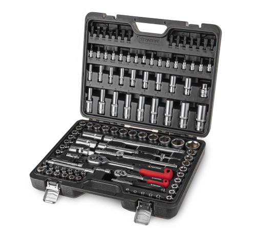 RUNTEC RT-HT108T Набор ручных инструментов RUNTEC TECHNIC 108 предметов 1/2", 1/4"