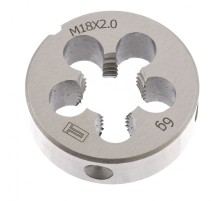 Плашка М18 х 2 мм Сибртех