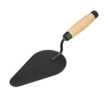 Кельма печника стальная, деревянная усиленная ручка