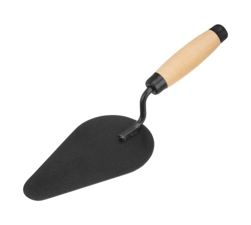 Кельма печника стальная, деревянная усиленная ручка