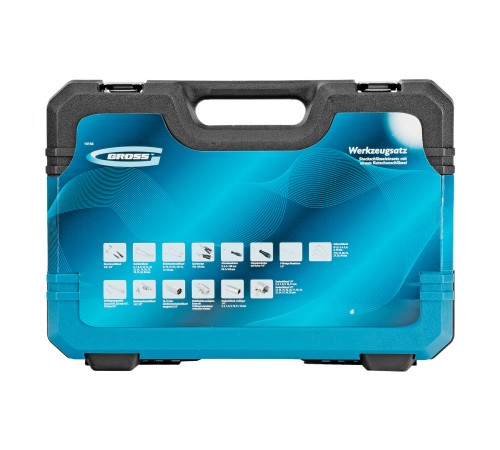 Набор инструментов 78 предметов , 120 зубьев, CrV, 1/4