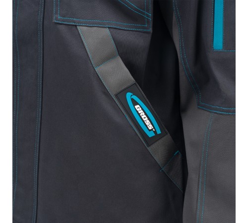 Куртка профессиональная рабочая, 97% хлопок 3% спандекс, L Gross