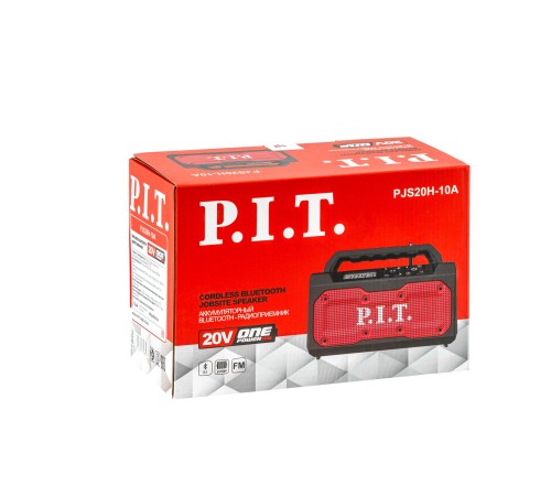 Радио-Bluetooth аккумуляторное P.I.T. PJS20H-10A (без АКБ и ЗУ)