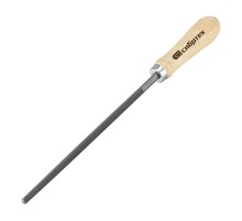 Напильник круглый, 200 мм, деревянная ручка Сибртех