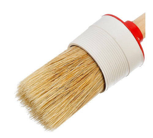 Кисть круглая №10 (40 мм), натуральная щетина, деревянная ручка MTX