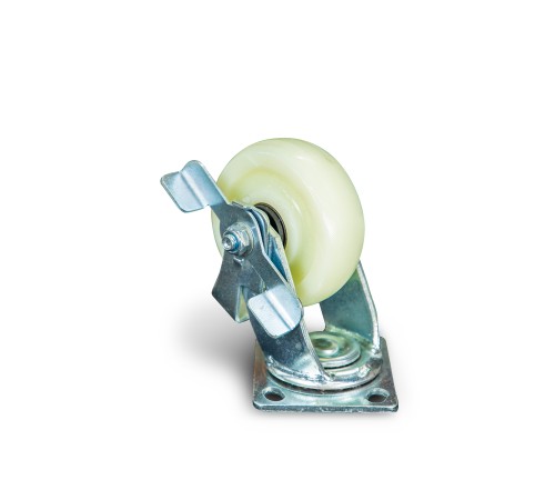 Колесо большегрузное поворотное SCdnb 55 125 
мм полипропиленовое с тормозом Колесо большегрузное поворотное SCdnb 55 125 
мм полипропиленовое с тормозом