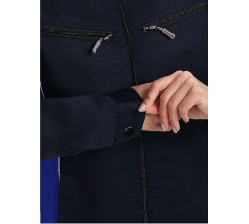 Костюм женский ProfLineSpecialist-2 (тк.Смесовая,240) п/к, т.синий/васильковый