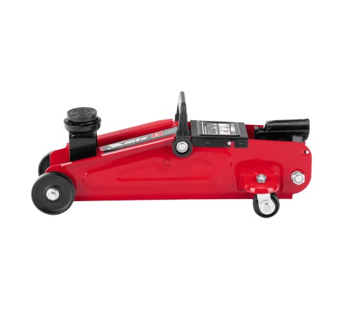 Домкрат гидравлический подкатной, 2 т, 135-320 мм, в пласт. кейсе MTX