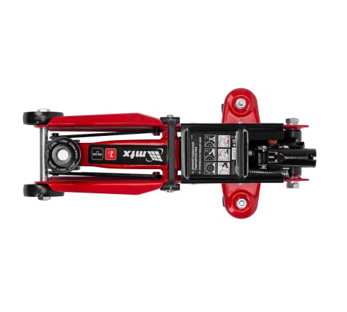 Домкрат гидравлический подкатной, 2 т, 140-340 мм MTX