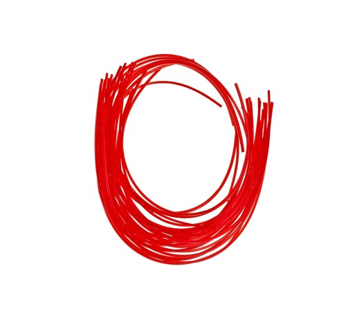 Леска для триммера, d=2.4мм, l=30см, КВАДРАТ, красный, НАРЕЗАННАЯ, 30шт, СОЮЗ (рус)