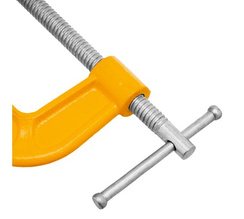 Струбцина G-образная, 4", 100 мм// Denzel