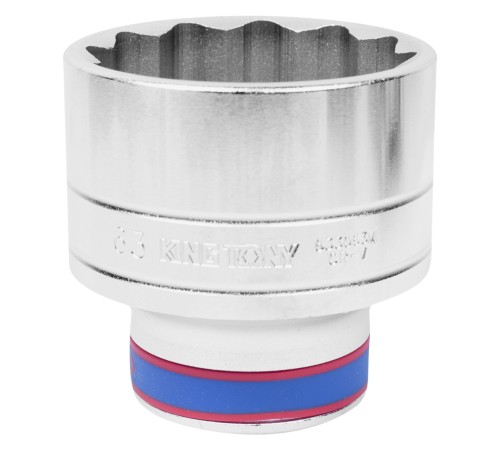 Головка торцевая стандартная двенадцатигранная 3/4", 63 мм KING TONY 633063M Головка торцевая стандартная двенадцатигранная 3/4", 63 мм KING TONY 633063M