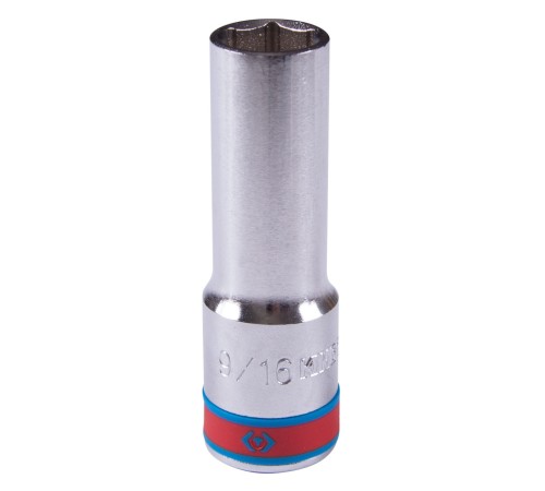 Головка торцевая глубокая шестигранная 1/2", 9/16", дюймовая KING TONY 423518S