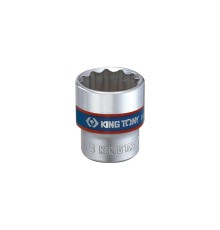 Головка торцевая стандартная двенадцатигранная 3/8", 17 мм KING TONY 333017M Головка торцевая стандартная двенадцатигранная 3/8", 17 мм KING TONY 333017M