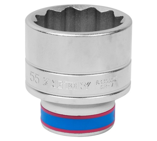 Головка торцевая стандартная двенадцатигранная 3/4", 55 мм KING TONY 633055M Головка торцевая стандартная двенадцатигранная 3/4", 55 мм KING TONY 633055M