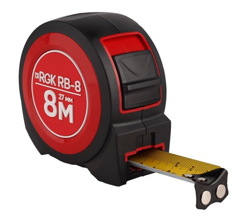 Рулетка RGK RB-8 с широкой лентой