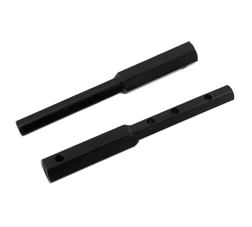 Удлинители осей шест. 23 мм / шест. 23 мм, длина 270 мм, комплект 2 шт Denzel