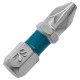 Набор бит РZ2 х 25, сталь S2, 10 шт. Gross