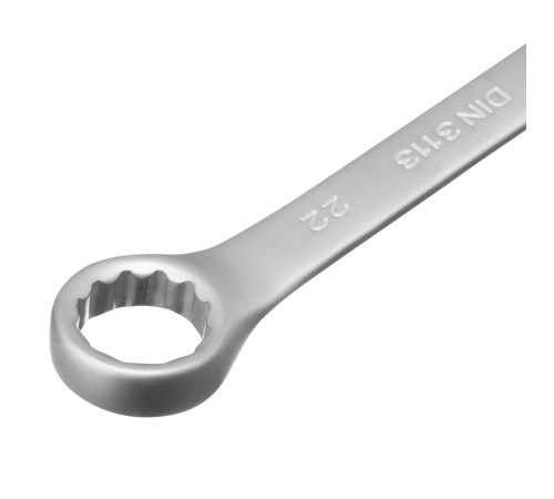 Набор ключей комбинированных, 6-22 мм, 12 шт, CrV, матовый хром Matrix