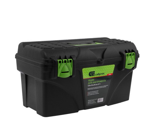 Ящик для инструмента, 530 х 275 х 290 мм, 21", пластик Сибртех Ящик для инструмента, 530 х 275 х 290 мм, 21", пластик Сибртех