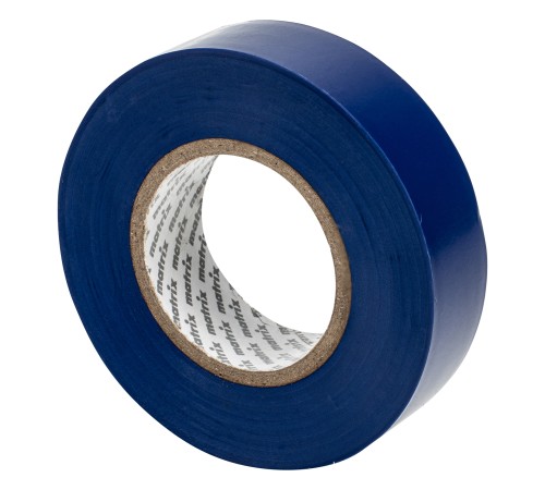 Изолента ПВХ, 19 мм х 20 м, синяя, 150 мкм Matrix