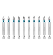 Бита PH2х70мм, сталь S2, шестигр., 10 шт. Gross