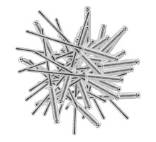 Заклепки алюминиевые, 1/8"-5/8", 3 х 15 мм, 50 шт Denzel