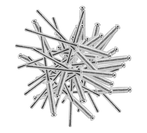 Заклепки алюминиевые, 1/8"-5/8", 3 х 15 мм, 50 шт Denzel