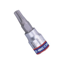 Насадка (бита) торцевая 1/4", Torx, T15, L = 37 мм, с отверстием KING TONY 203715