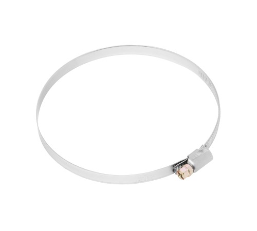 Хомуты нержавеющая сталь, Стандартное болтовое крепление 100-120 мм, 25 штук в упаковке, ширина 9 мм Сибртех