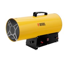 Газовая тепловая пушка GHG-50, 50 кВт, 1400 м3/ч, пропан-бутан Denzel Газовая тепловая пушка GHG-50, 50 кВт, 1400 м3/ч, пропан-бутан Denzel