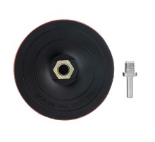 Насадка для дрели и УШМ с липучкой, 125 мм, твердая Matrix