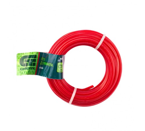 Леска для триммера семь граней, 3.0 мм х 10 м, Сибртех