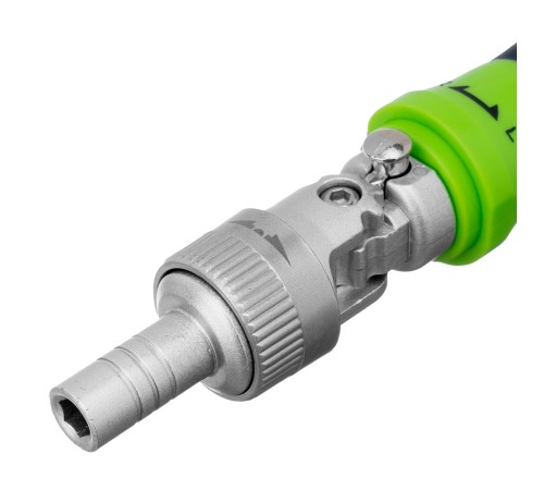 Отвертки реверсивные с набором бит, торцевых головок, 61 предмет, CrV Сибртех