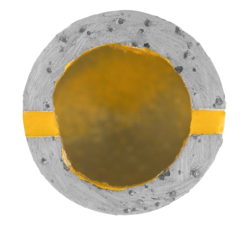 Сверло алмазное по керамограниту, 18 мм, мокрая резка, трехгранный хвостовик Denzel