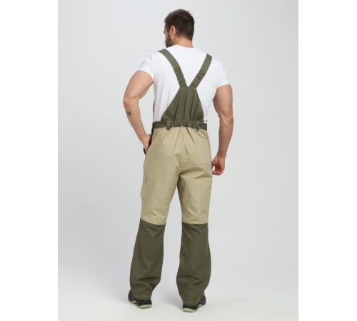 Полукомбинезон Челси CH (тк.Смесовая,270), хаки/бежевый