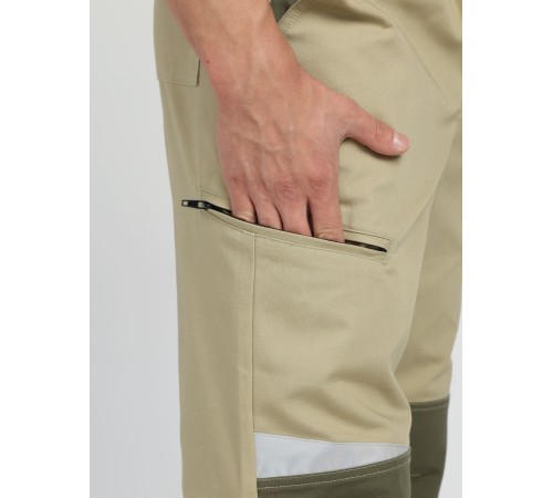 Полукомбинезон Челси CH (тк.Смесовая,270), хаки/бежевый