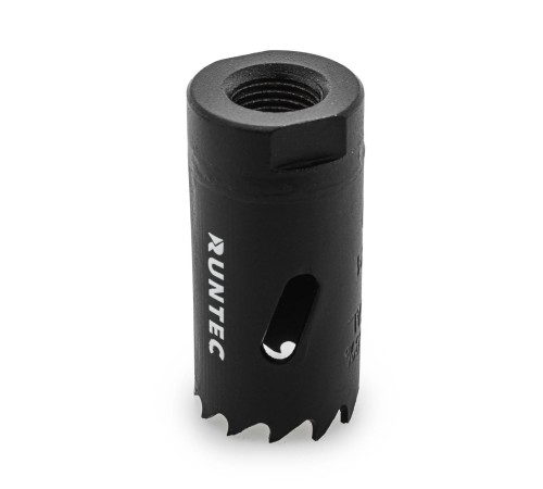 RUNTEC RT-HBV22 Коронка биметаллическая 22 мм RUNTEC BiM HSS-Co8, 4-6 TPI