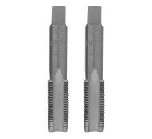 Метчик ручной М16 х 1.5 мм, комплект из 2 шт Сибртех