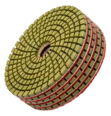 Алмазный гибкий шлифовальный круг ,100 мм, P50, мокрое шлифование, 5 шт. Matrix