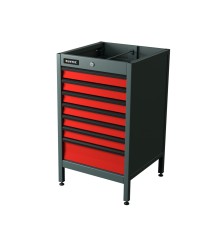 RUNTEC TS7-7016-3020 Тумба с 7-ю ящиками, красный RUNTEC TS7-7016-3020 Тумба с 7-ю ящиками, красный
