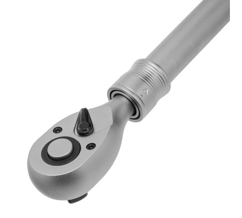 Ключ-трещотка телескопический 1/2", 300-430 мм, 72 зуба, с быстрым сбросом Сибртех