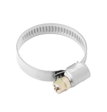 Хомуты нержавеющая сталь, Стандартное болтовое крепление 25-40 мм, 50 штук в упаковке, ширина 9 мм Сибртех