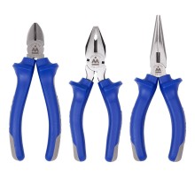 Набор пассатижей и бокорезов, 3 предмета МАСТАК 03-3HB